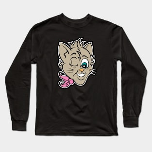 Sassy Kitty Long Sleeve T-Shirt